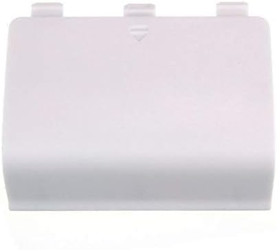 DPWOUM 1Pc White Battery Back Cover Lid Door Case for Xbox One Controller Gamepads and Standard Controllers