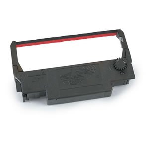 AmerCare Black/Red Extended Life Printer Ribbons, Compatible with Epson ERC-30, Case of 6
