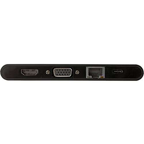 StarTech 9-in-1 USB-C Mini Dock, 4K HDMI or VGA, 100W PD, SD MicroSD, USB