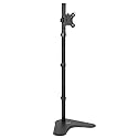 VIVO Extra Tall Single LCD Computer Monitor Free-Standing Adjustable Desk Stand for 1 Screen up to 27 inch, STAND-V011H