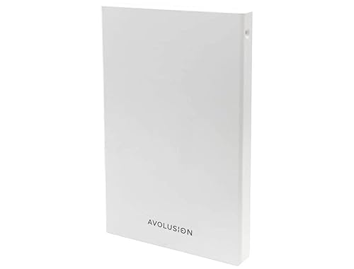 Avolusion HD250U3-WH 2TB USB 3.0 Portable External Gaming Hard Drive - White (for PS5, Pre-Formatted) - 2 Year Warranty