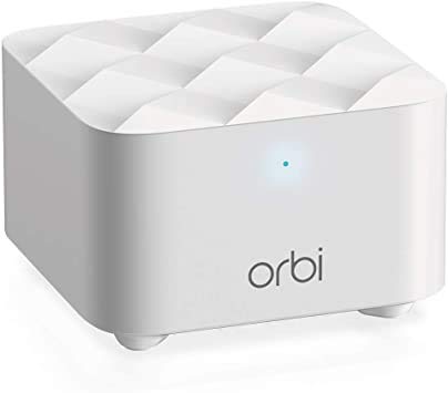 Skyvov NBS Orbi RBR10 AC1200 Wireless Mesh Router Voice Control for Alexa and Google (Router Only) (Renewed)