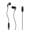 Skullcandy Set USB-C Wired Earbuds with Noise Isolating Fit, in-Line Microphone Call and Track Control for iPhone Android, Ear Gel Sizes Included