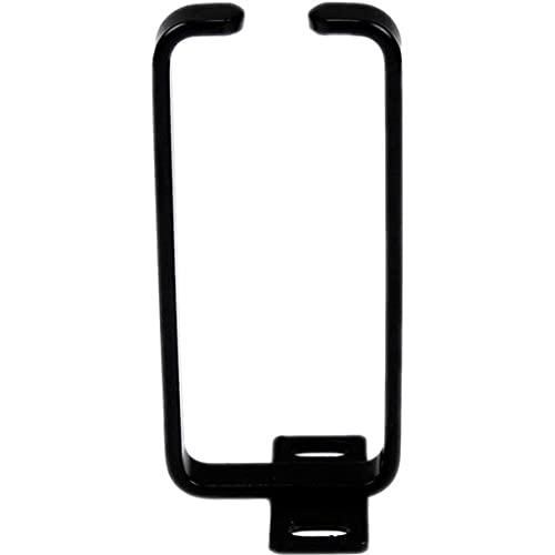 StarTech 1U Vertical 1.8 x 3.9in (4.5 x 10cm) Server Rack Cable Management D-Ring Hook; Network Rack-Mount Cord Organizer; Cable Manager for 19" and