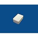 Kable Kontrol Wall Cord Cover Cable Raceways - End Cap - 0.75” Width - 0.43” Height - 1 Pc/Pack | Paintable White PVC | TV Wire Concealer | Plastic