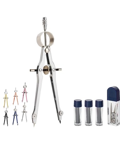 Mr. Pen- Professional Compass for Geometry, Extra Lead