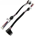 New AC DC Jack Power Plug in Charging Port Connector Socket with Wire Cable Harness Replacement for Dell Latitude E5430 9KHJ3 QXW00 DC30100H400