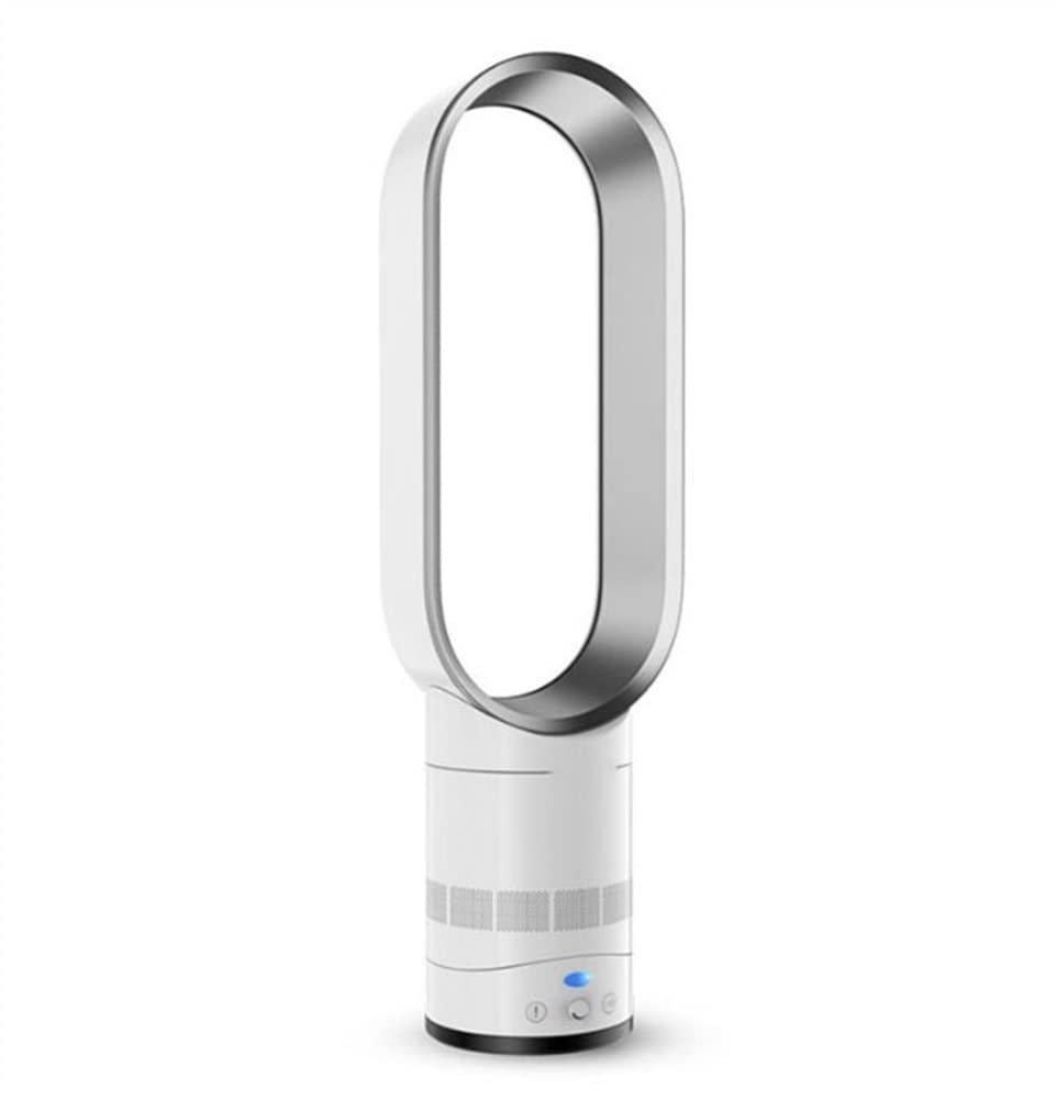 Bladeless Fan, Oscillating Fan, Standing Fan, Tower Fan, Quiet, Suitable for Bedroom Living Room Home Office (Color : Silver) (Silver)