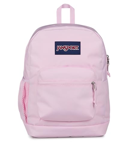 JanSport 26L Cross Town Plus Backpack, Pink Ice