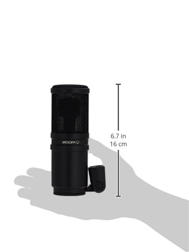 Zoom ZDM-1 Dynamic Microphone for Podcasts, Voice-Overs, Vocals, and More, High SPL Capability, Sturdy Metal Body, and Large Diaphragm