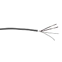West Penn Wire 25291BGY 22 AWG 2 Conductor Stranded Shielded Plenum Cable Gray CL3P for Security/Alarm/Access Control/Sound (100 ft Roll)