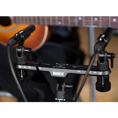 Rode SB20 Stereo Array Spacing Bar with On-Stage MS7701B Tripod Microphone Stand