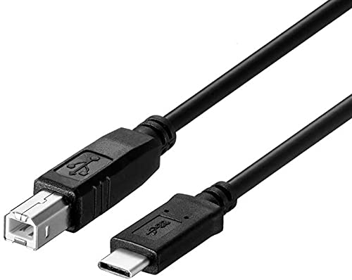Storel for iPhone 15 Printer Cable 6.6FT, USB B to USB C Printer Cord for MacBook Pro iPhone 16 Pro, Air, MIDI Cable for Yamaha Casio Digital Piano