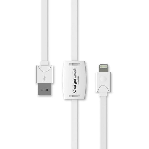 ChargerLeash "Forget-Me-Not" Apple Certified Lightning to USB Cable with Built in Alarm- 4 Feet (.09 Meters)
