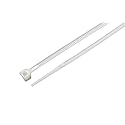 South Main Hardware 848165 11-in, 1,000-Pack 75-lb, Natural, Standard Nylon Cable Tie, 1000 Piece