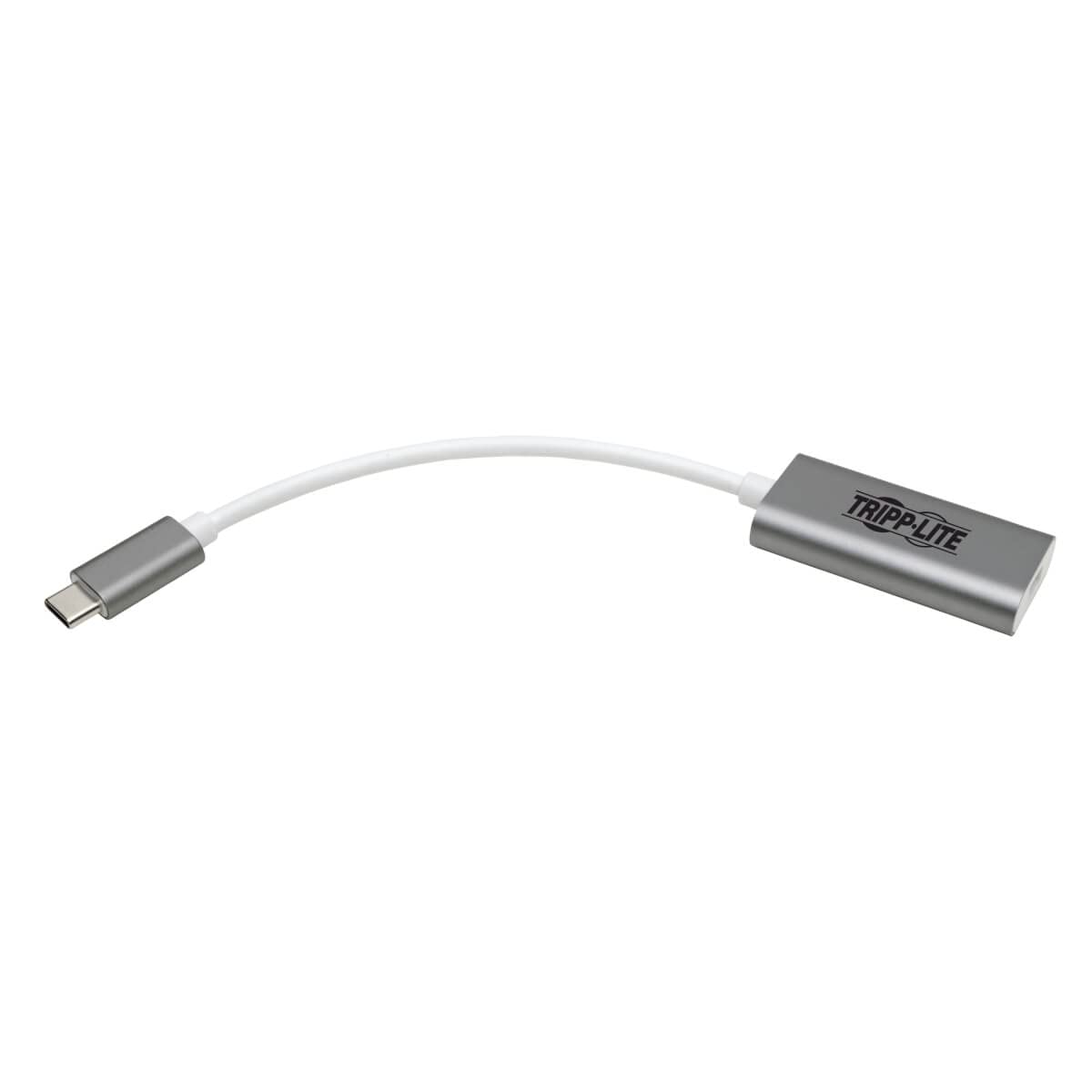 Tripp Lite USB C to Mini DisplayPortAdapter (M/F), Thunderbolt 3 to Mini DisplayPort Adapter, USB 3.1 Gen 1, 4K @ 60 Hz, 4:4:4, White