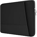 TEDNETGO Laptop Sleeve 15.6 inch, Upgrade Sturdy Portable Monitor Computer Laptop Case, Carrying Sleeve Bag Briefcase Bag 15.6'' with Pockets