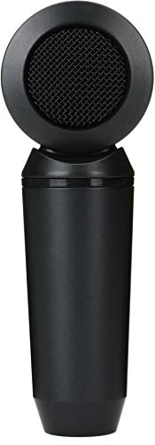 Shure PGA181 Condenser Microphone - Side-Address Mic for Instrument and Vocals with Cardioid Pick-up Pattern, 3-pin XLR Connector, Stand Adapter and
