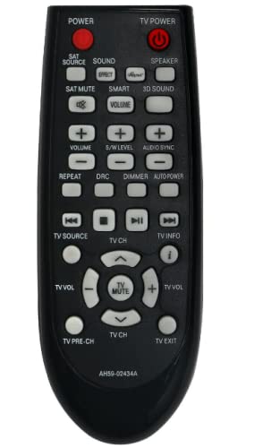 AH59-02434A Remote Control for Samsung SoundBar Speaker System HW-E550 HW-E551 HW-E450 HW-E450C HW-E550/ZA HW-E551/ZA HW-E450/ZA HWE550 HWE551 HWE450