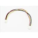 Micro SATA Cables Floppy Drive Cable Female to Female 4 Pin Cable 10 Inch