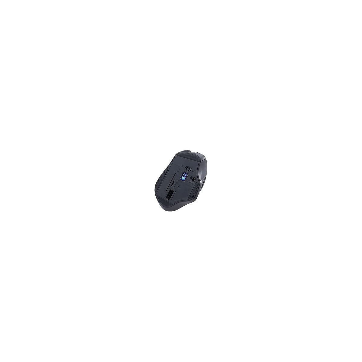 Verbatim Silent Ergonomic Wireless Blue LED Mouse, 6-Button, Graphit