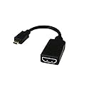 Total Micro Technologies Total Micro Micro HDMI (M) to HDMI (F) Adapter MICH-H-TM