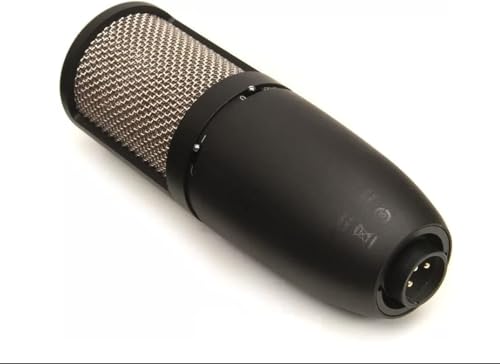 AKG Pro Audio P420 Multi-Pattern Condenser Microphone with Shock Mount and Case. Great for ensemble recording, grand piano, woodwind, brass