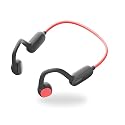JusTalk Kids Headphones, Air Conduction Wireless Open Ear Headphones for Kids, Bluetooth 5.4, 85dB Hearing Protection, Memory Titanium Neckband,MEMS
