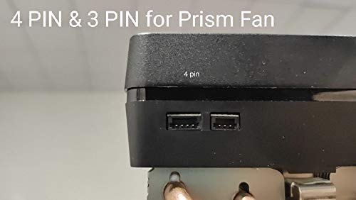 Cable for Wraith Prism LED RGB Cooler Fan from Ryzen 7 2700X Processor AM4/AM2/AM3/AM3+ 4-Pin Connector Copper Base/Alum Heat Sink by TT Racing (Cable