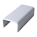 Construct Pro 5-Pack of Raceway Couplers, 1.3inch width & 2.9inch length, White (CON200C)