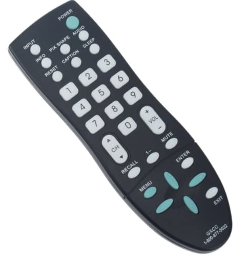 GXCC Replace Remote Control Compatible with Sanyo LCD HDTV TV DP26649 DP26640 DP42D23 DP19648 DP39E23 DP39E63 DP46812 DP39842