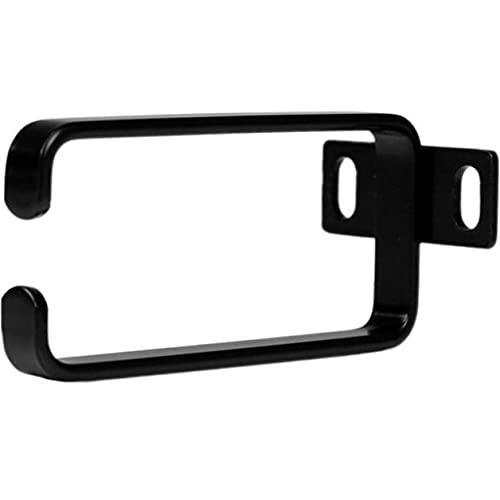 StarTech 1U Vertical 1.8 x 3.9in (4.5 x 10cm) Server Rack Cable Management D-Ring Hook; Network Rack-Mount Cord Organizer; Cable Manager for 19" and