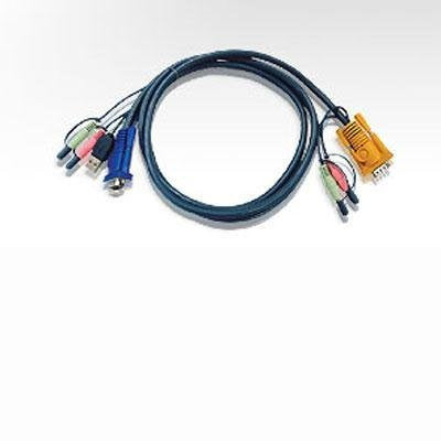 Iogear ATEN 2L5301U - Keyboard/Mouse/Video Cable - 3 ft (2L5301U)