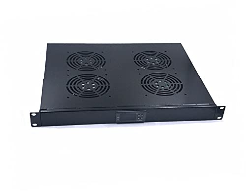 RAISING ELECTRONICS Rack Mount Digital Server Fan Cooling System with 4 Fans 1U