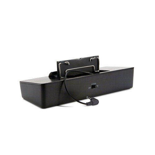 iLuv Modern Box Portable Speaker Stand-Black
