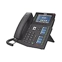 Fanvil X6U 6 line Ultra-Elegant Gigabit Triple Color Screen Phone,60 DSS