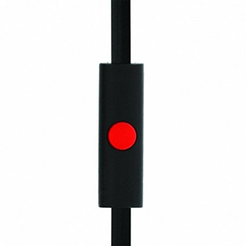 Stereo 3.5mm Flat Wired Headset Dual Earbuds Black for HTC Desire 510 610 612 626 626S Eye - LG Optimus F6, F7, F60, F3Q, Tribute 2, G Flex 2…