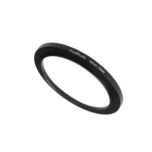 Fotodiox Metal Step Up Ring, Anodized Black Metal 62mm-72mm, 62-72 mm