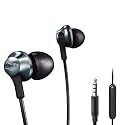 Philips Pro Wired Earbuds with Microphone, Hi-Res Audio in-Ear Headphones with 3.5mm Jack, Comfortable and Durable Build Earphones, Perfect for Music