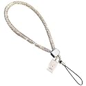 Myuiao Crystal Phone Lanyard Full Diamond Pendant Wrist Strap Bling Wristlet Keychain Strap for Woman Wallet Bag Credit Card Holder,Convenient