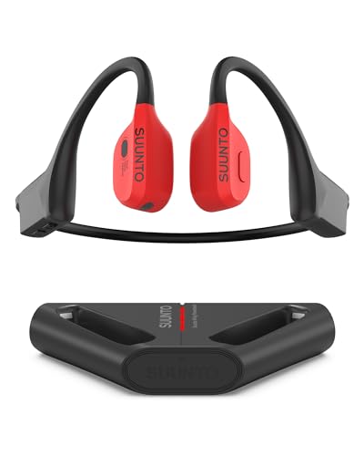 SUUNTO WING - Open ear, bone conduction headphones. Made for sports, waterproof, safety lights, bluetooth