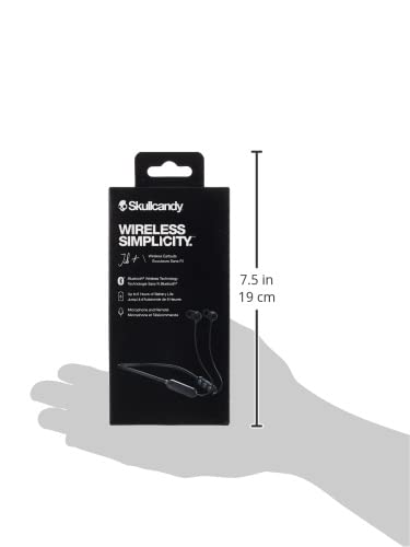 Skullcandy Jib+ Wireless Earbuds, Bluetooth Headphones, Up to 6 Hours Battery, Noise Isolating Fit, Water Resistant, Microphone for iPhone Android