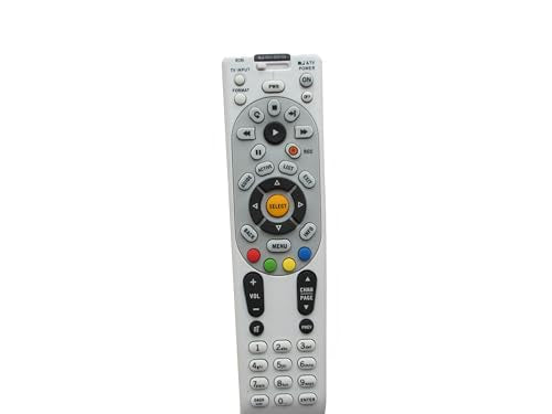 ReplacementIR Remote Control for DIRECTV RC66RX RC65R 4-Device LCD LED HDTV Plasma TV TVs A/V Receiver