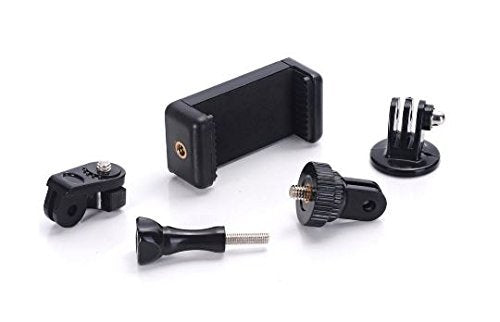 Octo Mounts Universal Smartphone Holder Adapter Kit. Compatible with Any Tripod, Action Mount or GoPro Mount Accessory. Compatible with iPhone