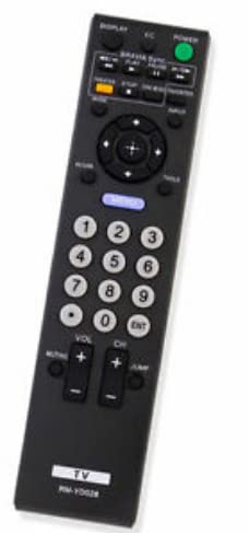 RM-YD028 Replace Remote Compatible with Sony Bravia KDL46S5100 KDL32XBR9 KDL32L5000