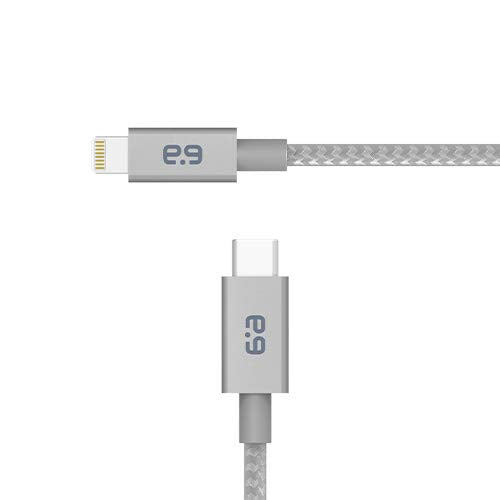 PureGear USB C to Lightning Cable, Braided Apple MFi Certified Charging Data Sync Cable Support Power Delivery and Type C Chargers for iPhone…