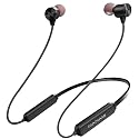 NANAMI Earbuds, Update Bluetooth Wireless Headphones, IPX7 Waterproof, in-Ear Earphones with Mic, Magnetic Neckband, HiFi Stereo Deep Bass Noise