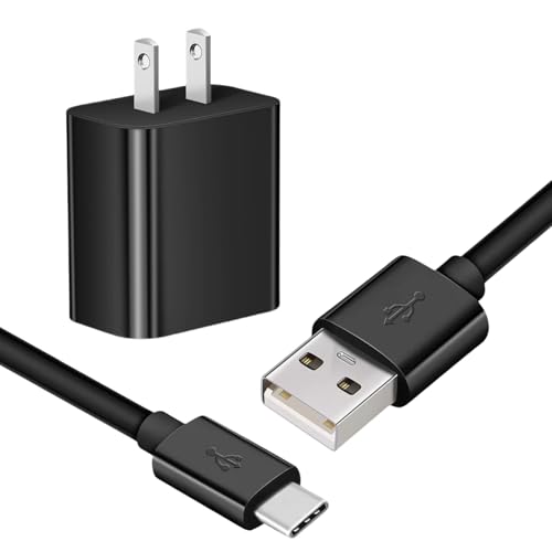 Qnanw USB C Charger Cable Compatible with for Jitterbug Lively Smart 3rd Generation, Jitterbug Flip 2nd Generation USB Wall Charging Type C Charger