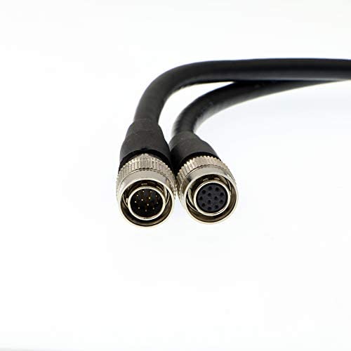 High Flex Coaxial Power Cable Hirose 12 pin Male and Female CCD Cable Monitor Extension Cable for Sony Industrial Camera 1 Meter