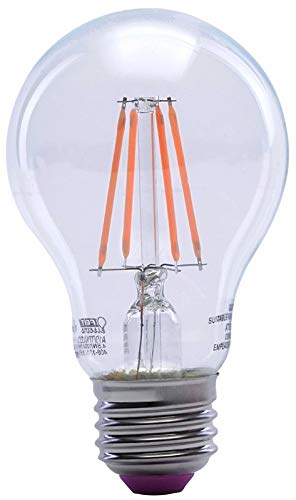 FEIT Electric Filament A19 E26 (Medium) LED Bulb Pink 30 Watt Equivalence 1 pk
